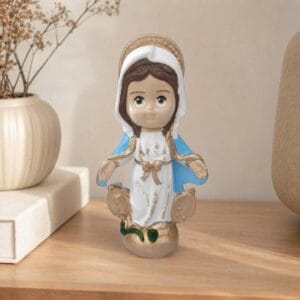 Nossa Senhora da Medalha Milagrosa Baby 13 cm quarto infantil